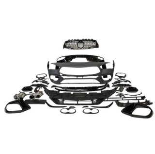 Paragolpes delantero + Difusor trasero Mercedes CL