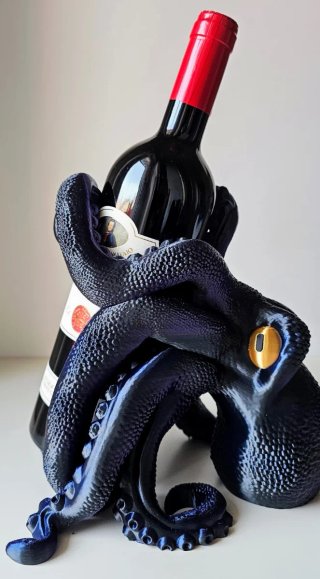 Portabottiglie Kraken 3D