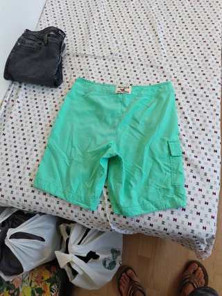 Bañador Hollister Verde