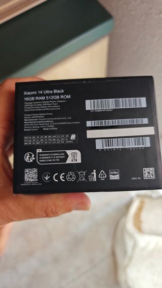 Xiaomi 14 Ultra 16/512GB Negro