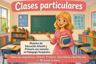 Clases particulares y refuerzo.