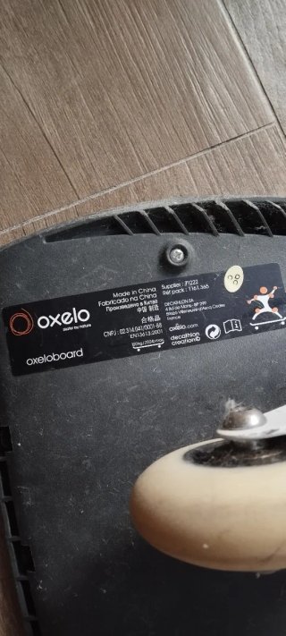 Monopatín Waveboard Oxelo Negro