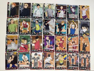 Cartas Haikyu!! Takara Tomy