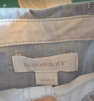 Pagliaccetto neonato 1 mese Burberry