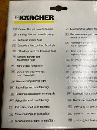 Filtro Karcher Nano 6.414-960