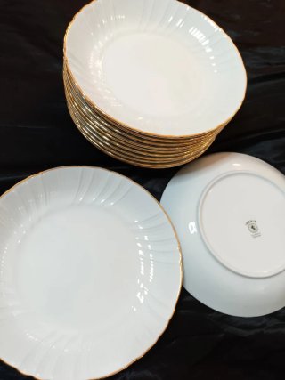 Vajilla Porcelana Irabia 24k