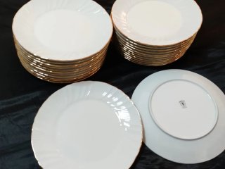 Vajilla Porcelana Irabia 24k