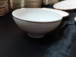 Vajilla Porcelana Irabia 24k