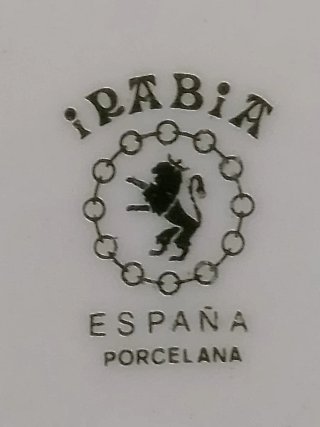 Vajilla Porcelana Irabia 24k