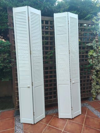 2 Puertas Armario Empotrado Blancas