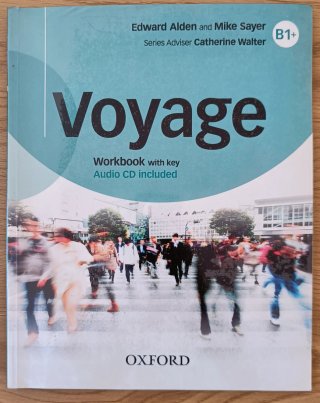 Libro para inglés  Voyage B1+. Coursebook with DVD