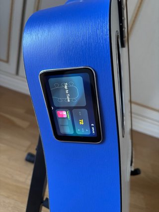 Chitarra Lava Me bianca e blu