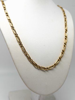 Cadena fina 1x1 de oro 18Kt