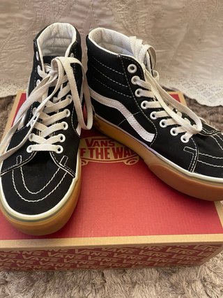 Botas Vans Sk8-Hi Platform Checkerboard