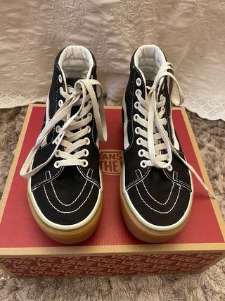 Botas Vans Sk8-Hi Platform Checkerboard