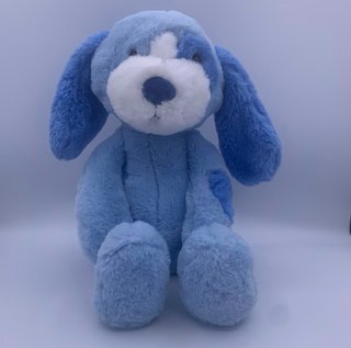 Peluche perro azul