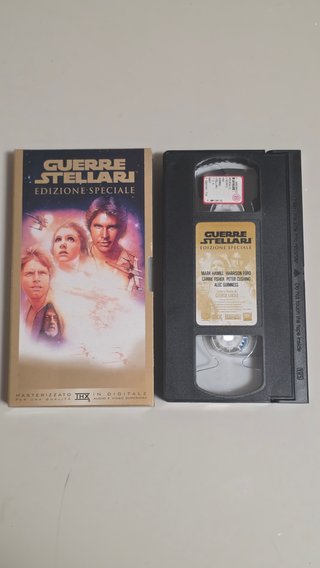 Trilogia Star Wars Cofanetto 3 VHS Edizione Specia