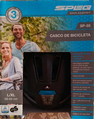 Casco SPEQ SP-55 Bicicleta L/XL