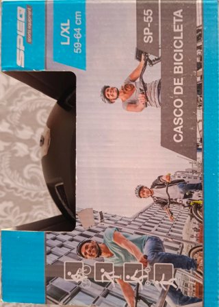 Casco SPEQ SP-55 Bicicleta L/XL
