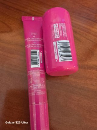 Deliplus Lip Gloss y Cheek Blush Rosa