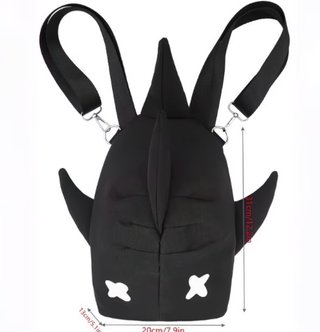 Mochila Tiburón Negra Nueva