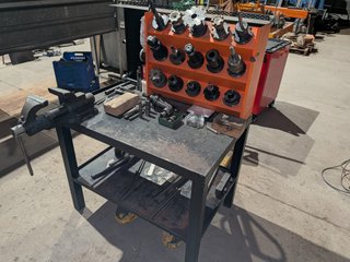 Mesa Fresadora con Tornillo y Conos