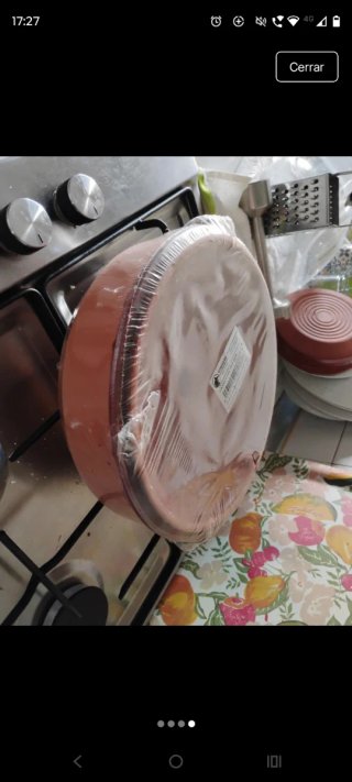 Cazuela de barro con tapa 28cm