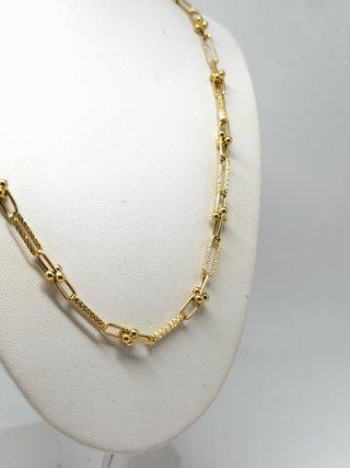 ORO NUEVO 18kt Cadena Tiffany