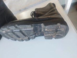 Botas militares negras talla 43