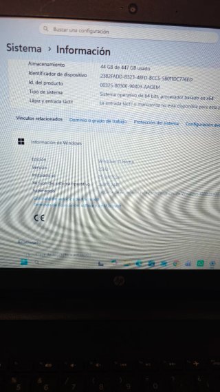 Portátil HP 250 G4, i3-5005U, 8Gb, SSD 500 Gb