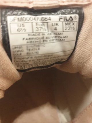 Zapatillas Fila Disruptor Talla 37 Rosa