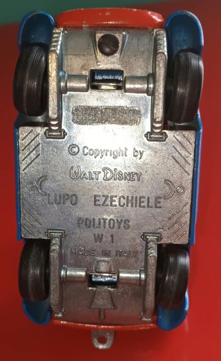 Politoys W1 Lupo Ezechiele Disney anni 70