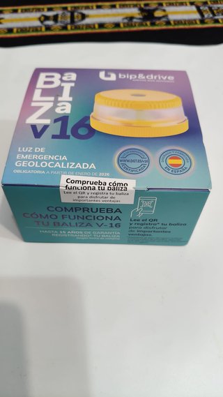 Baliza V16 Bip&Drive Geolocalización DGT