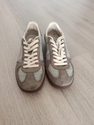 Zapatillas Zara Talla 37 Gris/Morado