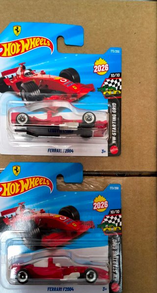 Hot Wheels Ferrari F2004