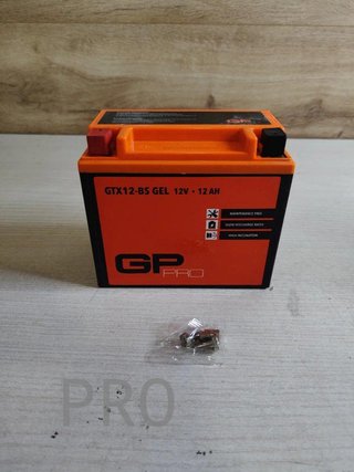Batería Moto GP-PRO GTX12-BS 10AH Gel