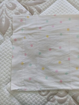 Sábana funda almohada cama individual 50% algodón