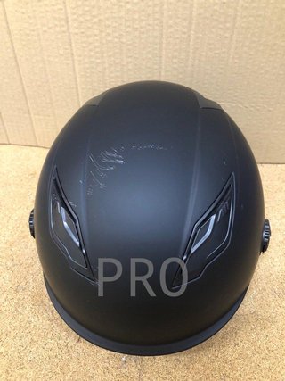 Casco Moto Negro Visera