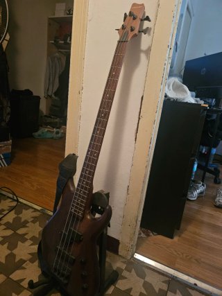 Bajo eléctrico y amplificador