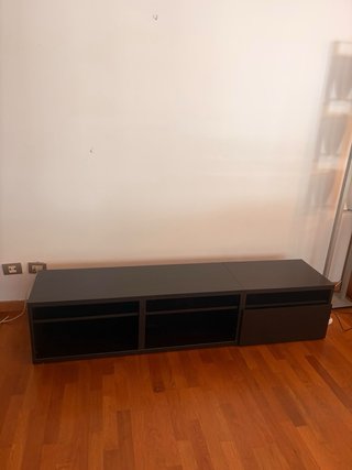 Mesa TV Ikea Besta Marrón Oscuro