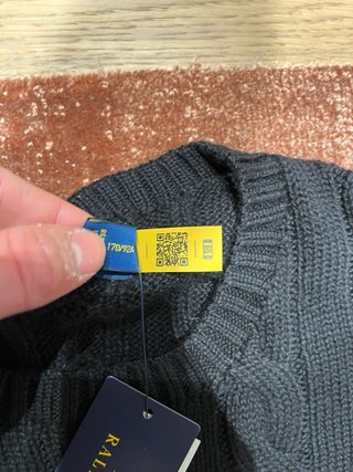 Maglione Ralph Lauren Nero Uomo