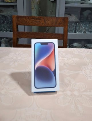 Caja iPhone 14 Azul