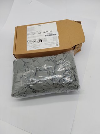 Amazon Basics Sabana Bajera Ajustable, 140 x 200 x 30 cm, de Poliéster Microfibra, Gris Oscuro