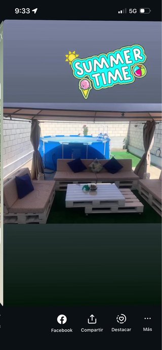 Juego de Muebles de Palets
