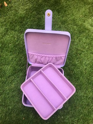 Joyero organizador morado NUEVO