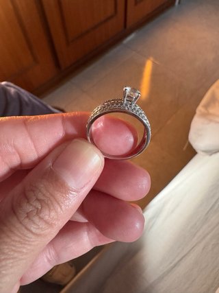 Anillo oro blanco y diadiam Galería del Coleccioni