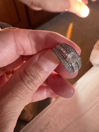 Anillo oro blanco y diadiam Galería del Coleccioni