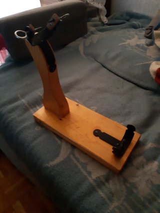 Botellero y jamonero madera