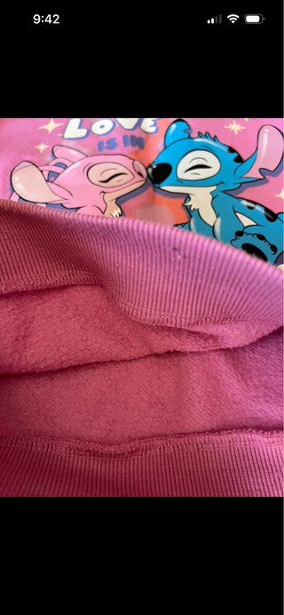 Sudadera rosa 3-4 años