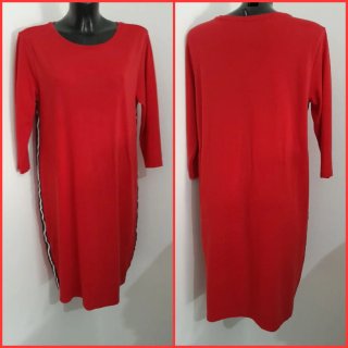 Abito maglia Jean Pascale L Rosso